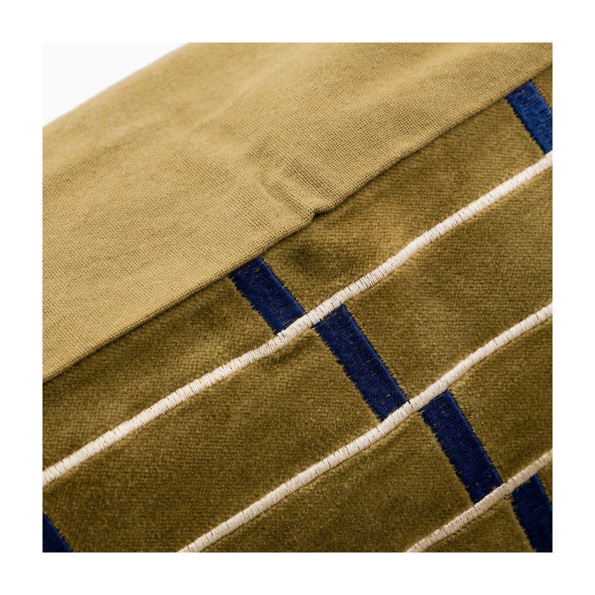 Housse de coussin Gona ambre, bleu, HOUSE DOCTOR
