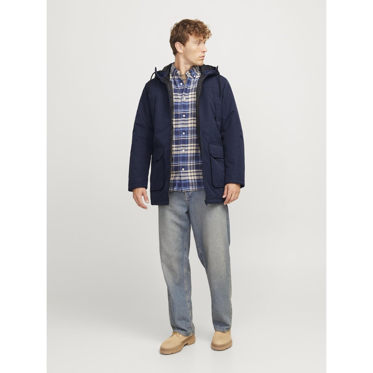 Parka navy blazer, JACK & JONES