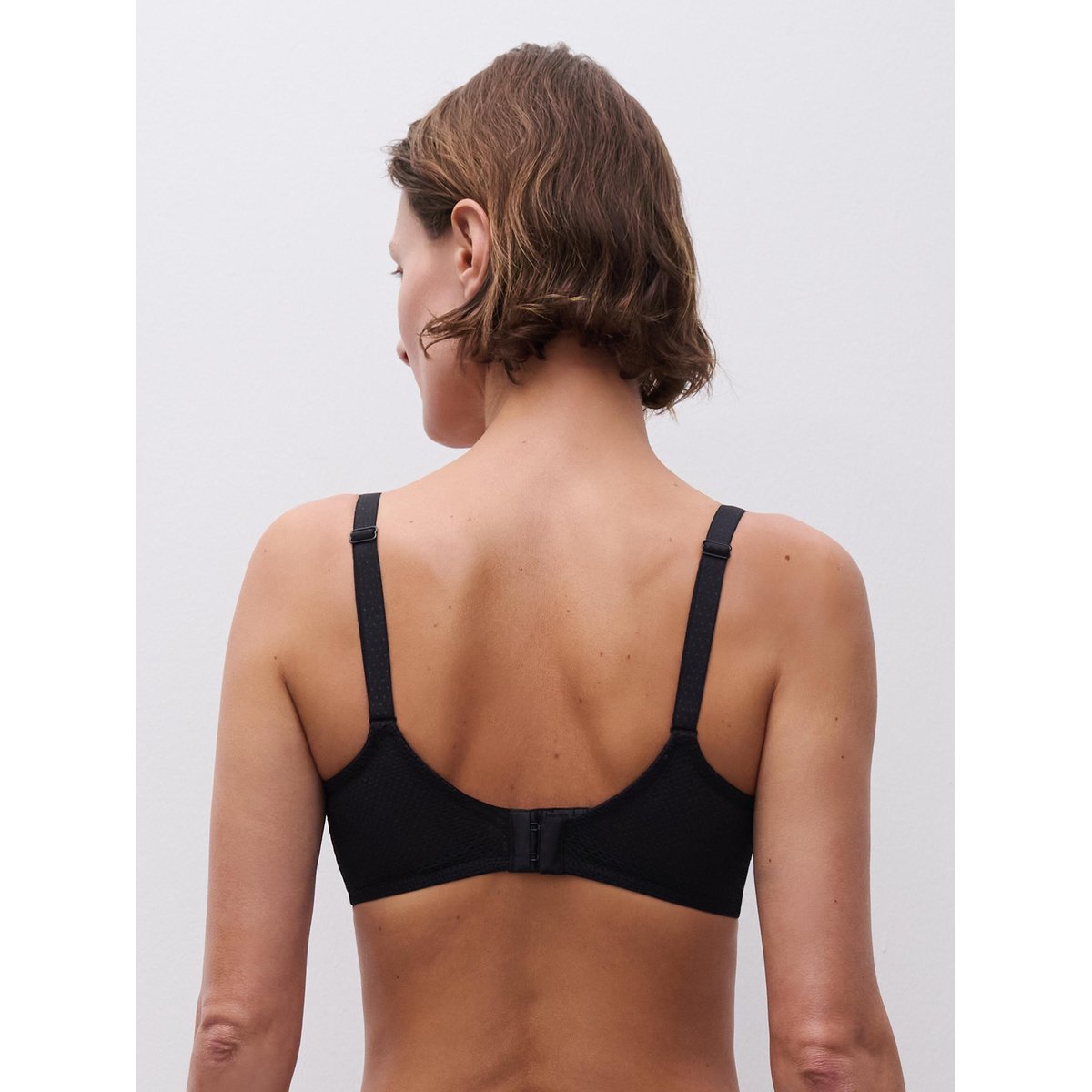 Soutien-gorge corbeille FLEURS noir, CHANTELLE