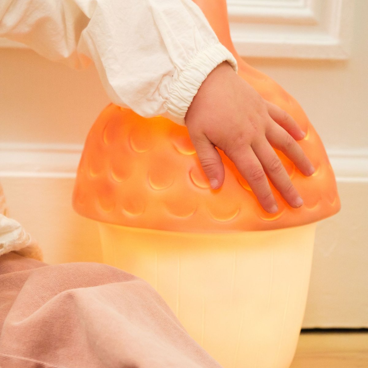 Lampe veilleuse Gland rouge, blanc, EGMONT TOYS