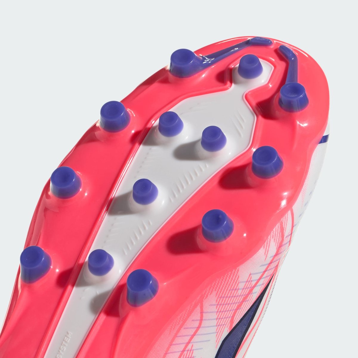 Chaussure De Football F50 Hyperfast League Terrain Synthétique Chaussure De Football F50 Hyperfast League Terrain Synthétique cloud white / solar purple / solar turbo, adidas Performance