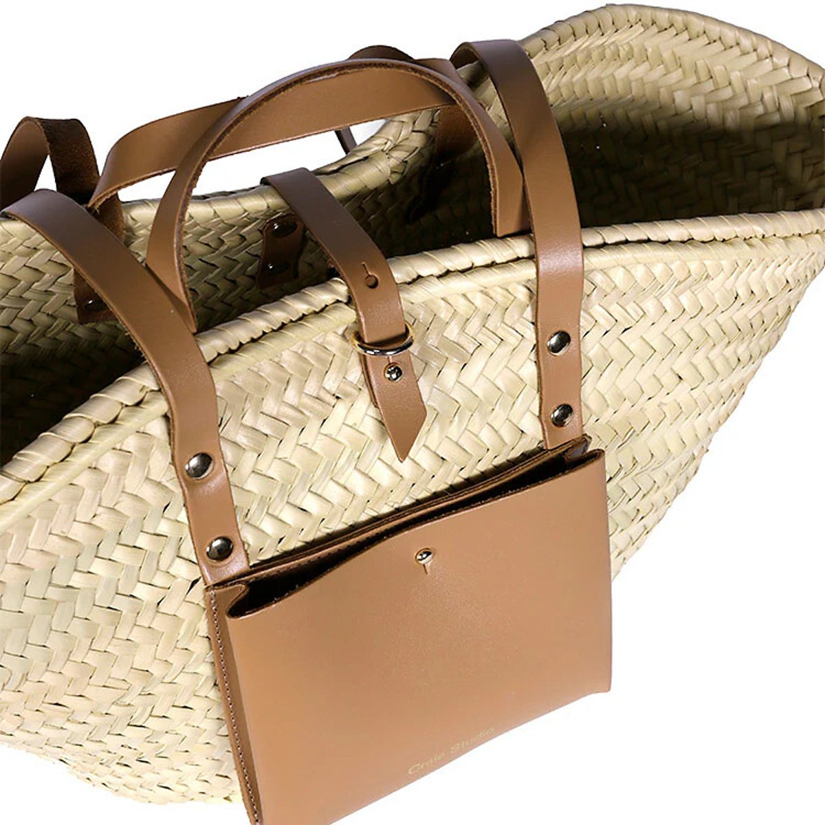 Sac cabas, PANIER II moka, CRAIE STUDIO