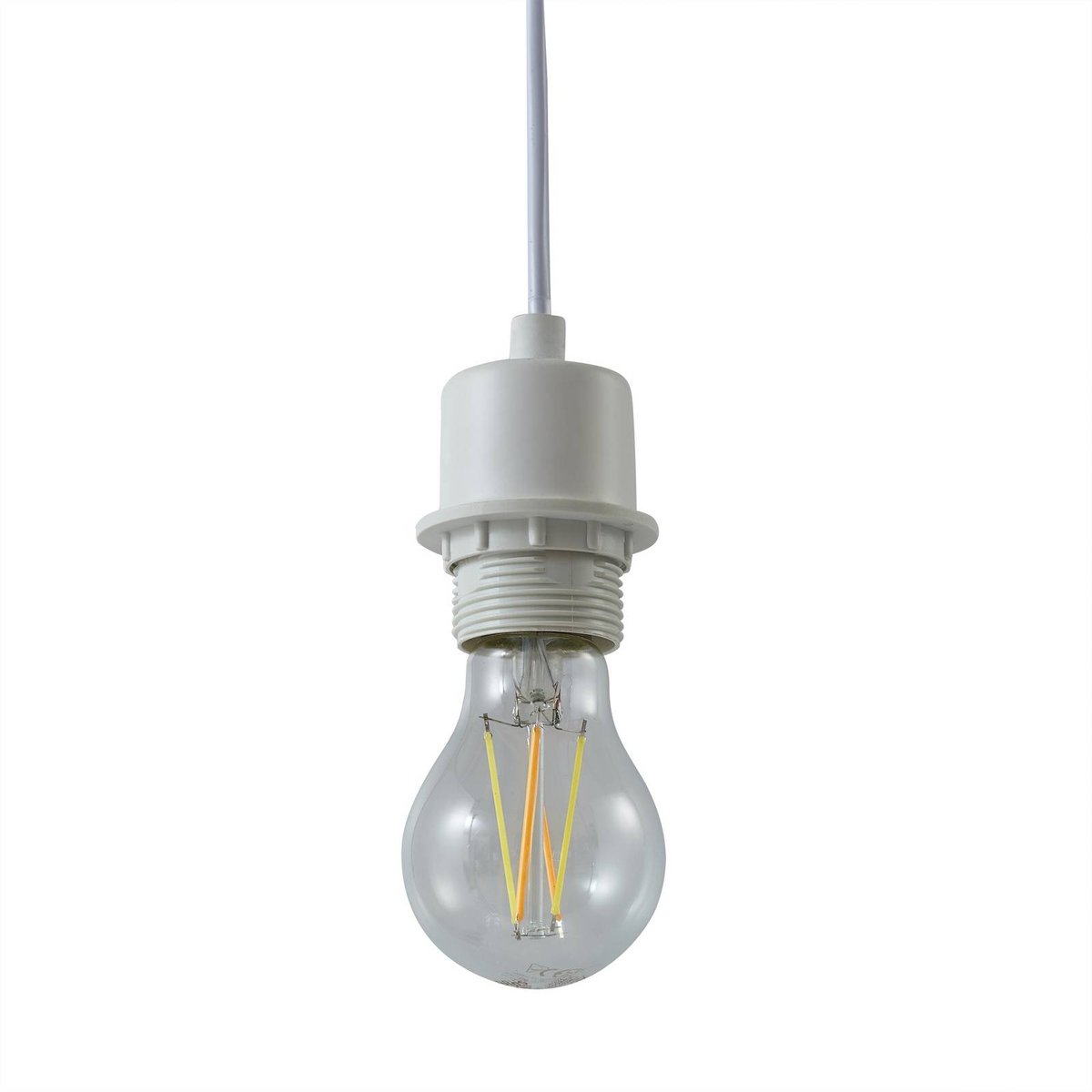 Suspension en textile moderne, Helin bleu, LINDBY