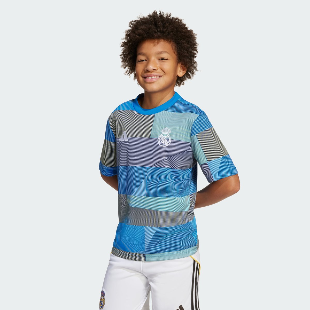 Maillot D'échauffement Real Madrid 25/26 Enfants Maillot D'échauffement Real Madrid 25/26 Enfants blue bird, adidas Performance