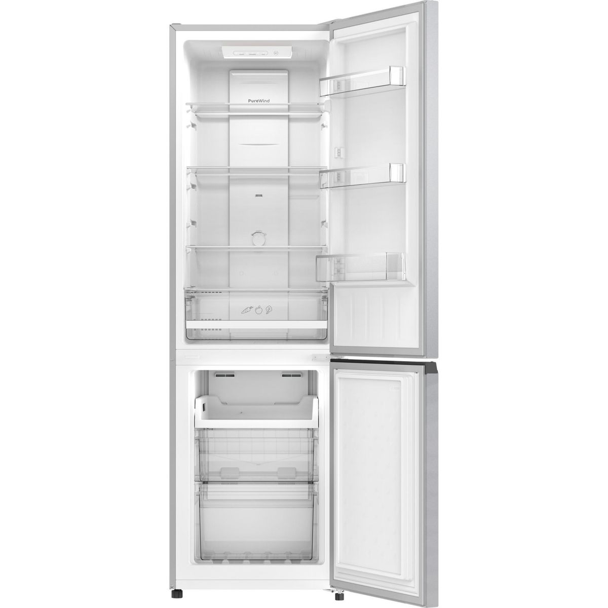 Réfrigérateur combiné INKF8251S4E silver, INDESIT