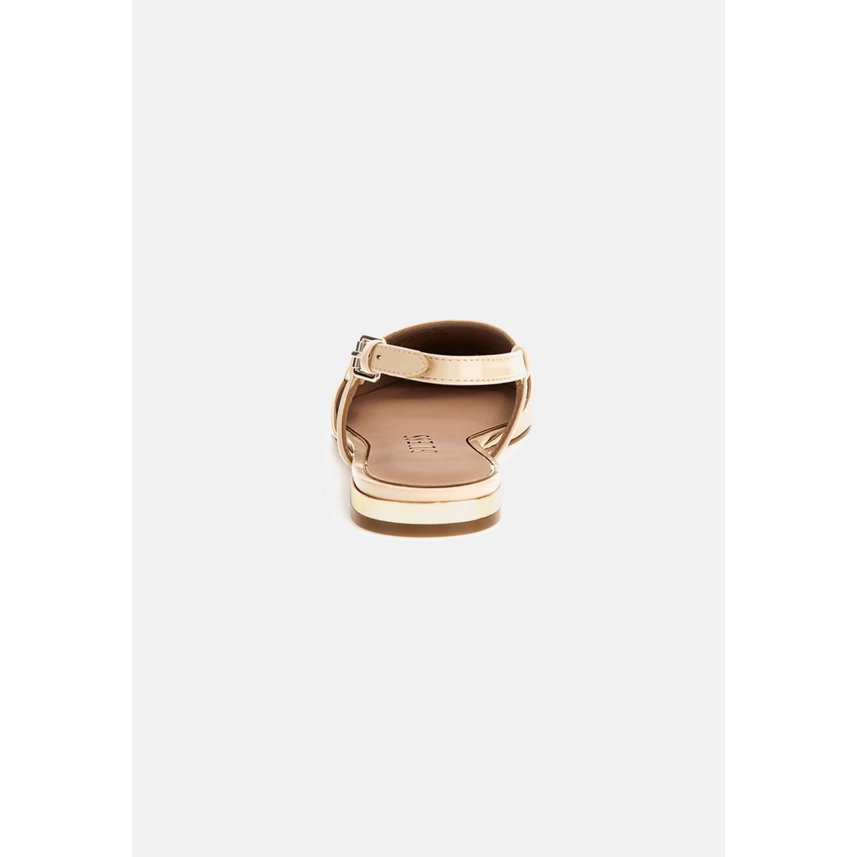 Slingbacks Franie Vernies crème, GUESS