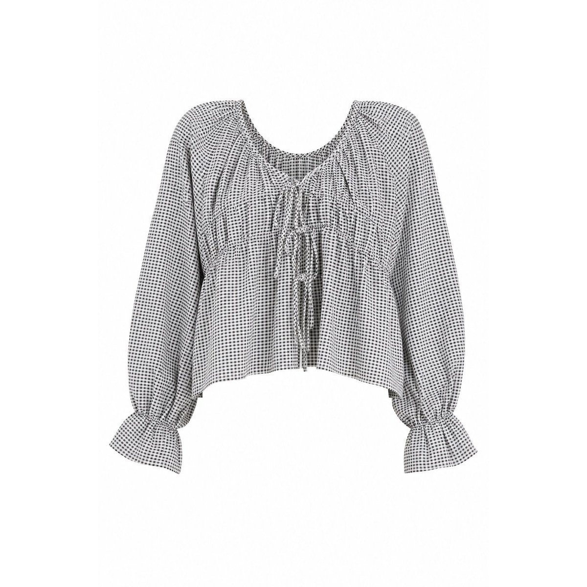 Blouse Harter en coton HARTER beige crème, FRNCH