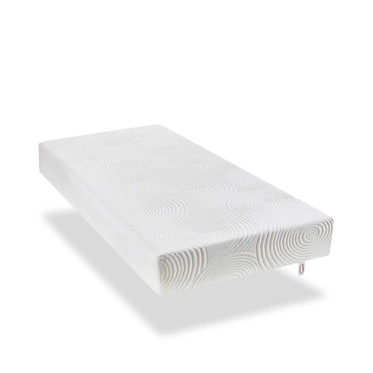 Matelas Mousse Hera 180x200 cm Accueil Mémoire de forme blanc, OLYMPE LITERIE