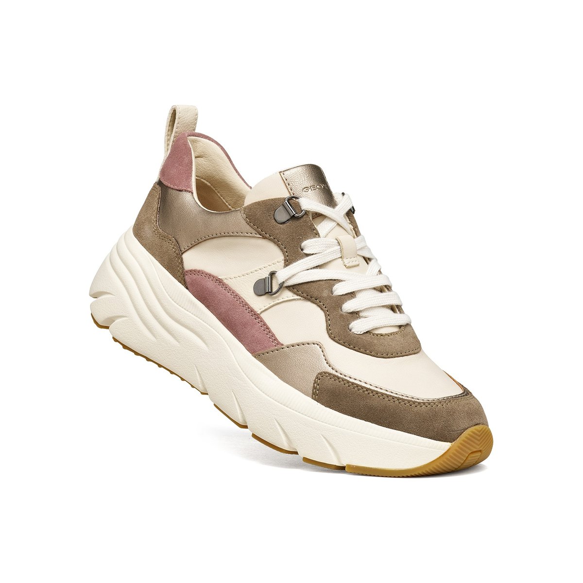 Baskets D DIAMANTA beige clair/beige, GEOX