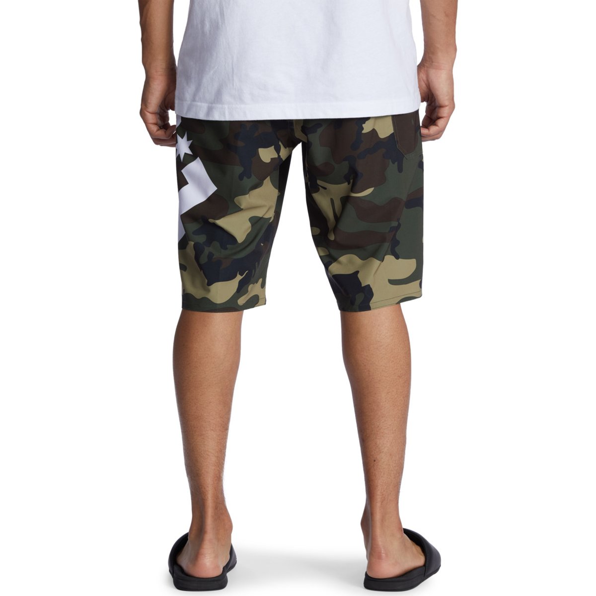 Boardshort LANAI 21". vert camo, DC SHOES
