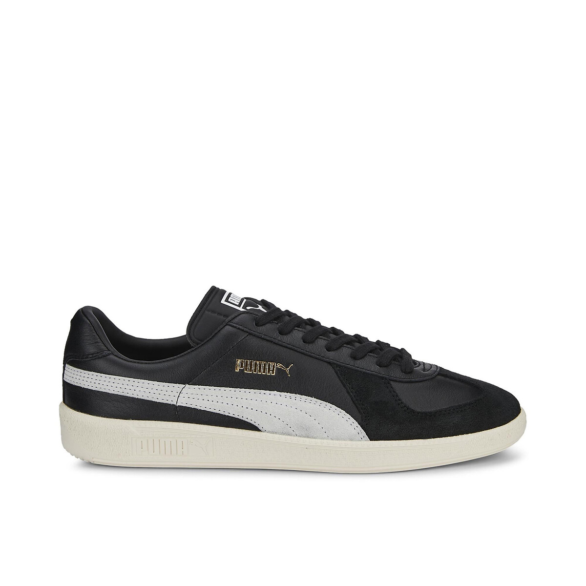 Sapatilhas em pele, Army Trainer preto/branco, PUMA