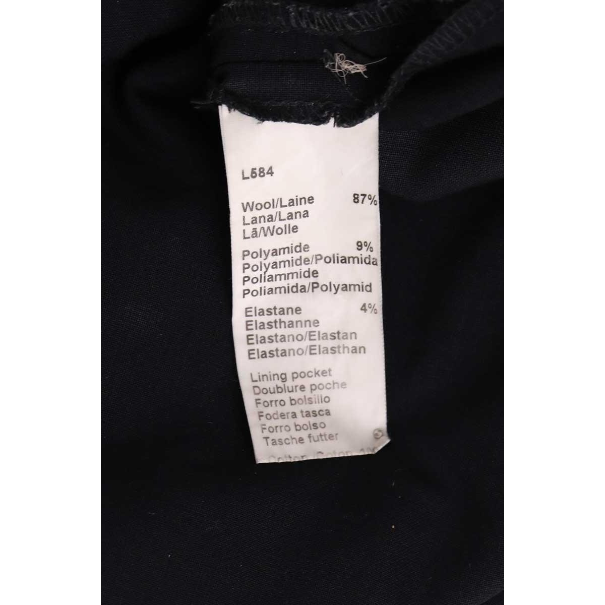 Pantalon droit - Très Bon État noir, PABLO