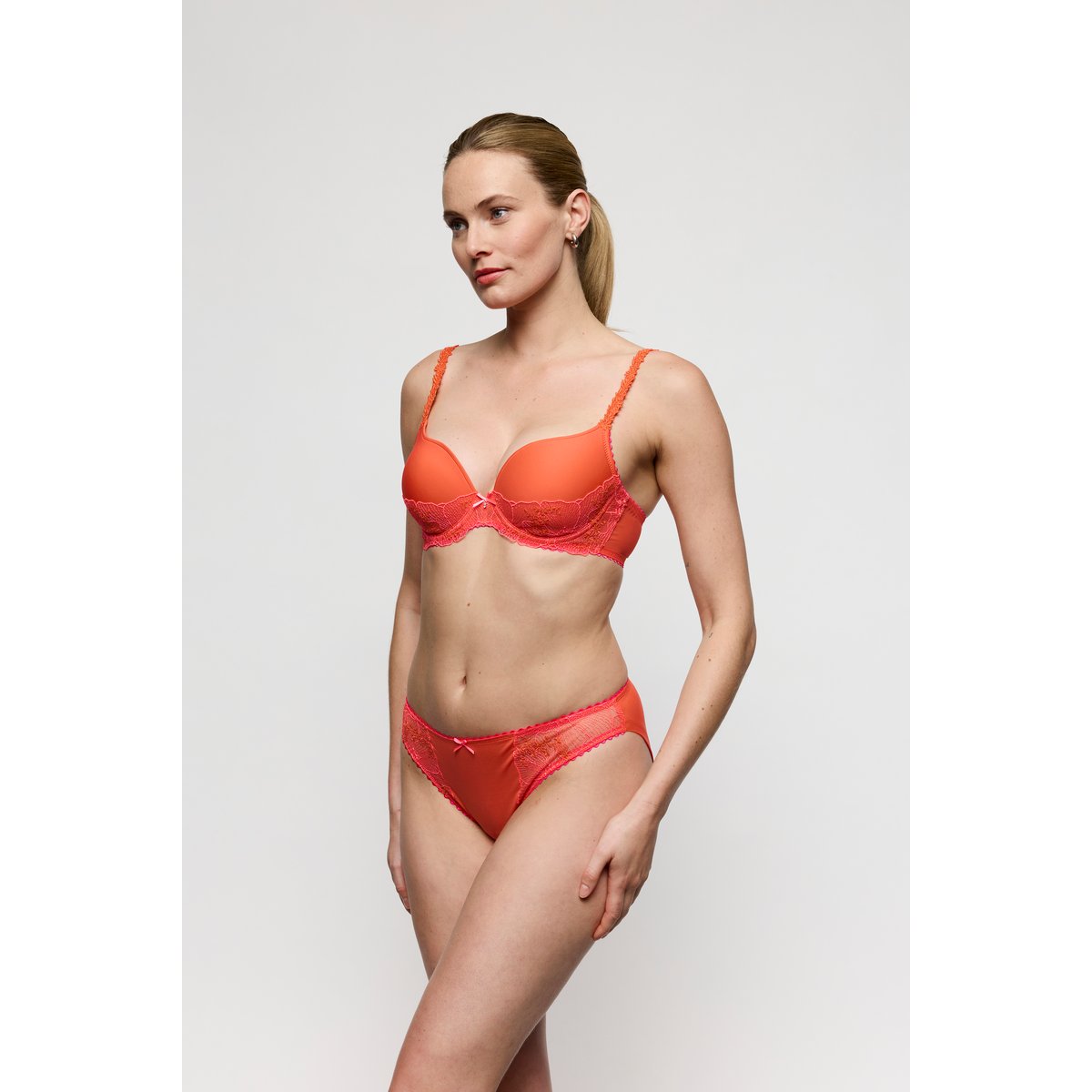 Slip brésilien SOLENE orange - pamplemousse, MARIE JO