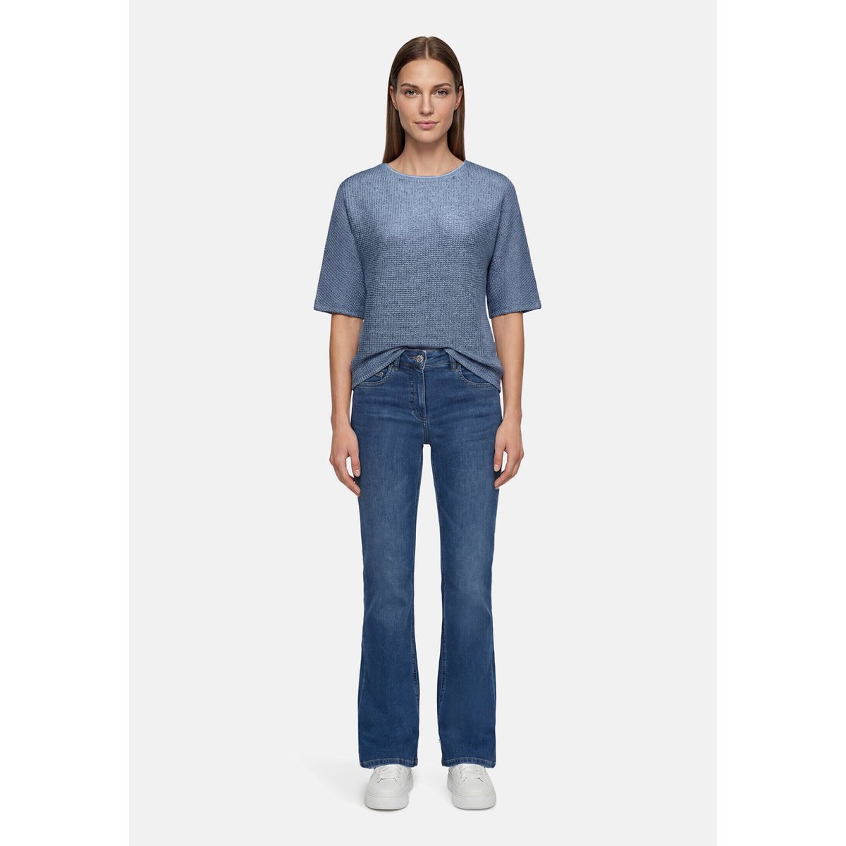 T-Shirt avec structure avec structure infinity, BETTY BARCLAY
