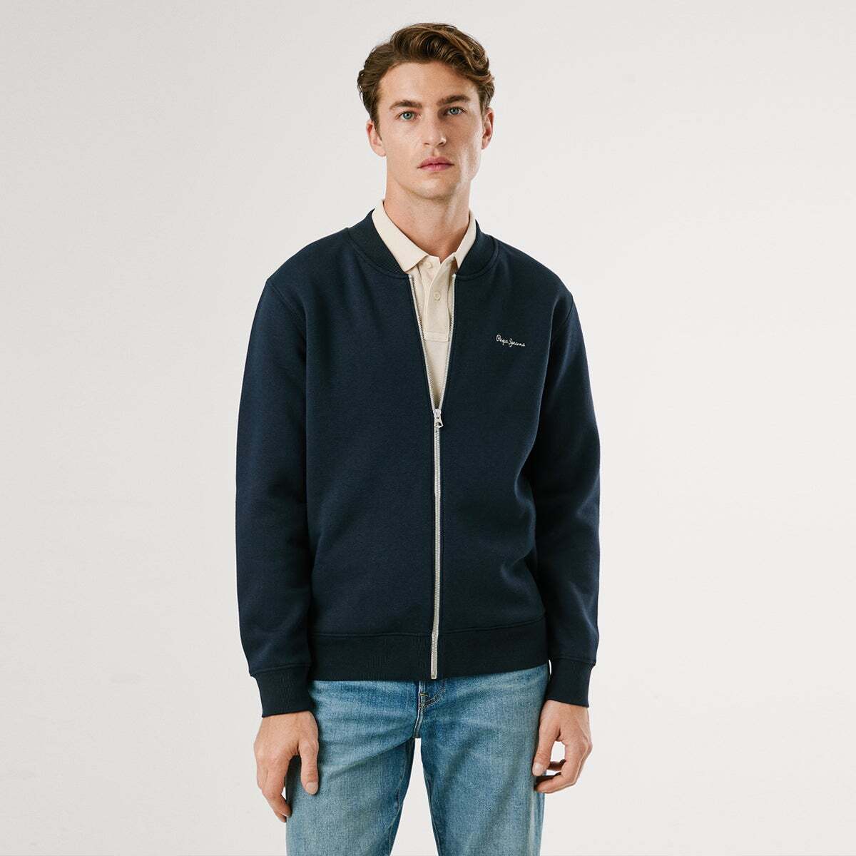Veste Bomber Sportive bleu dulwich, PEPE JEANS