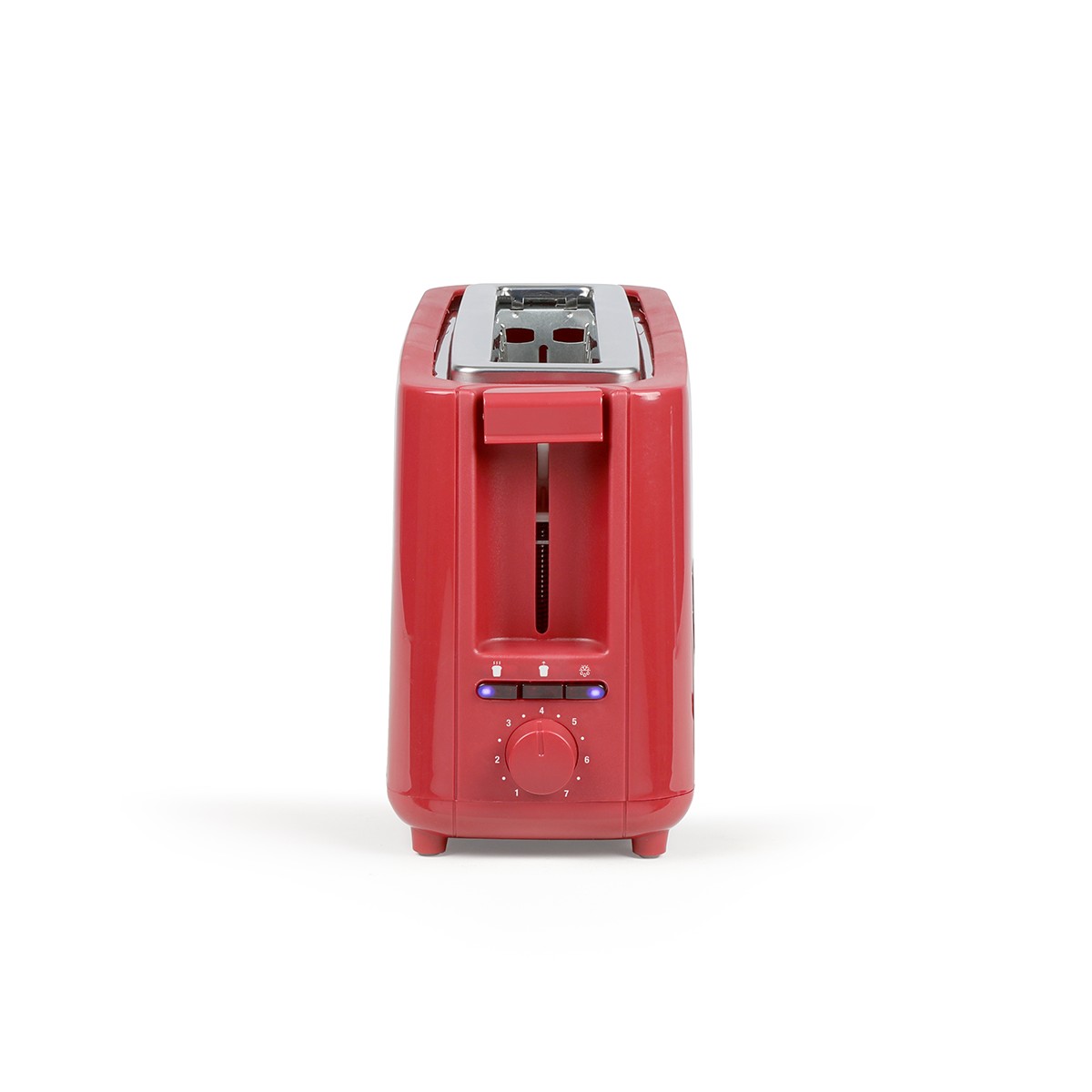 Grille-pain fente longue rouge chili, LIVOO