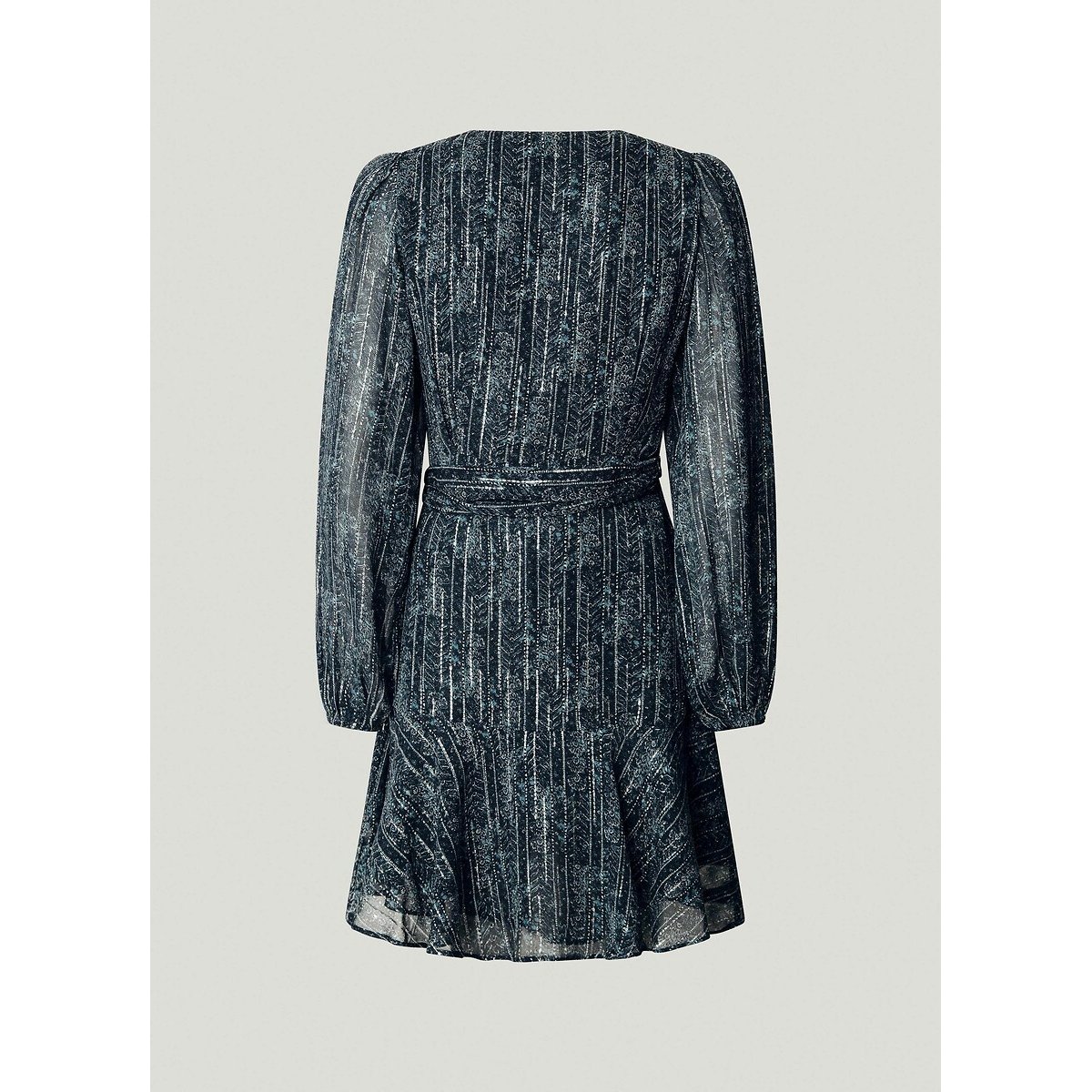 Maisie Printed Mini Dress blue print, PEPE JEANS
