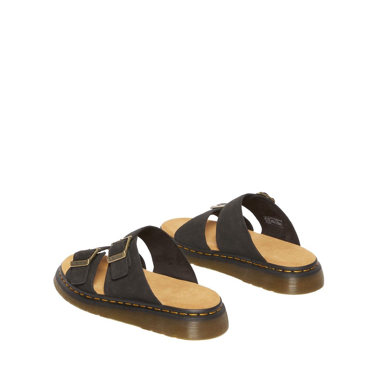 Mules Josef en cuir daim noir, DR. MARTENS