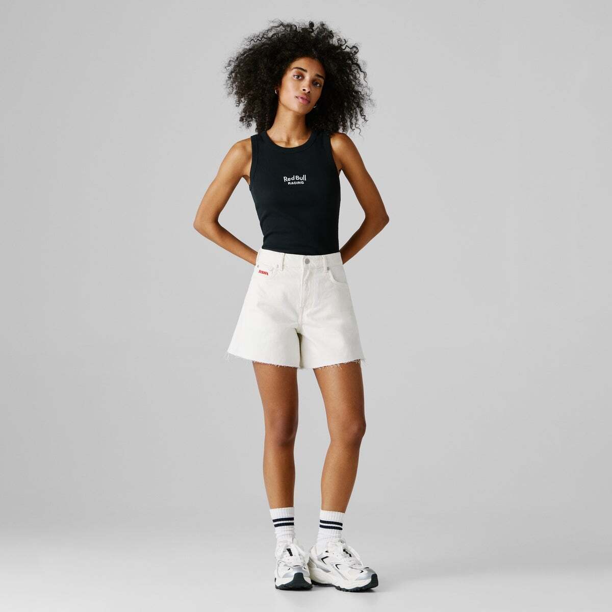 Red Bull Racing Shorts En Denim Ligne A couleurs délavées, PEPE JEANS