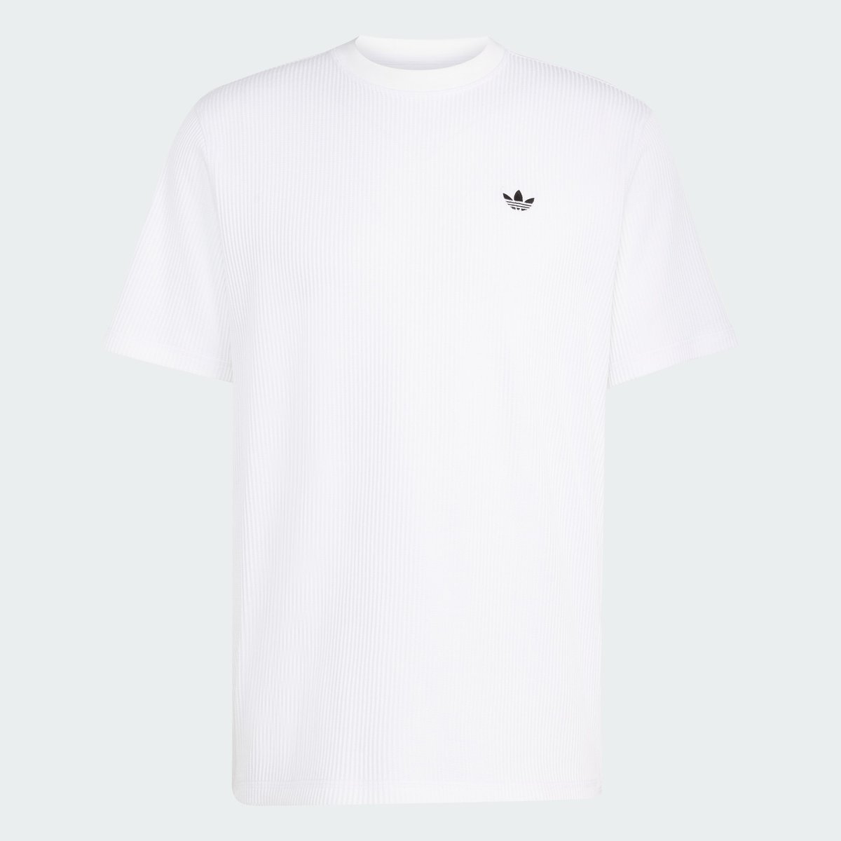 T-Shirt Gaufré Trèfle Essentials T-Shirt Gaufré Trèfle Essentials white, adidas Originals