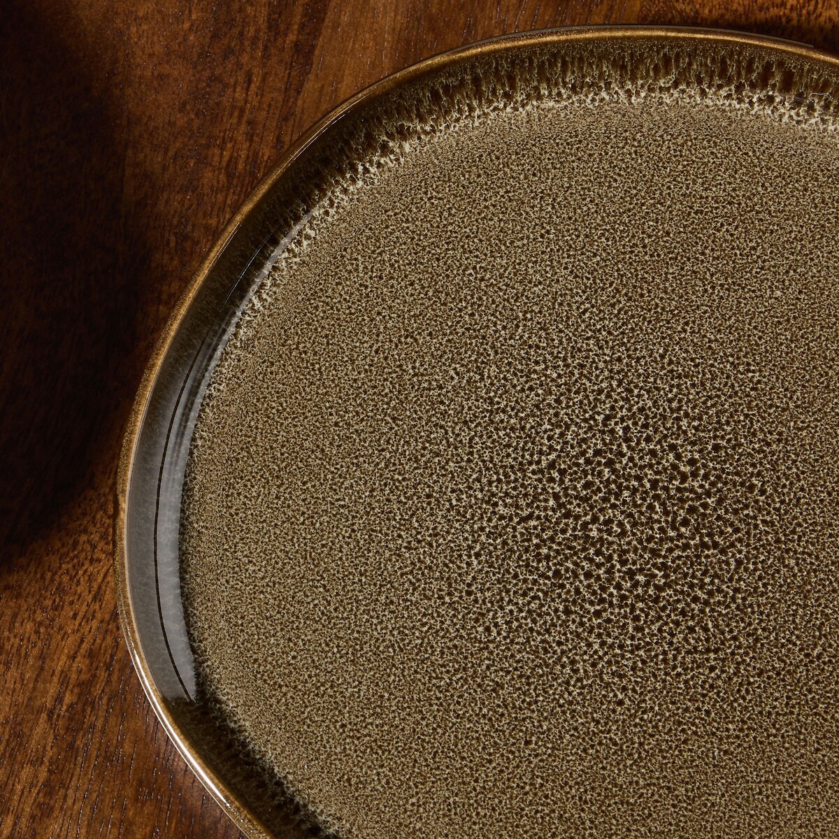 MADE.COM Set of 4 Vinnie Side Plates in Brown brown , MADE