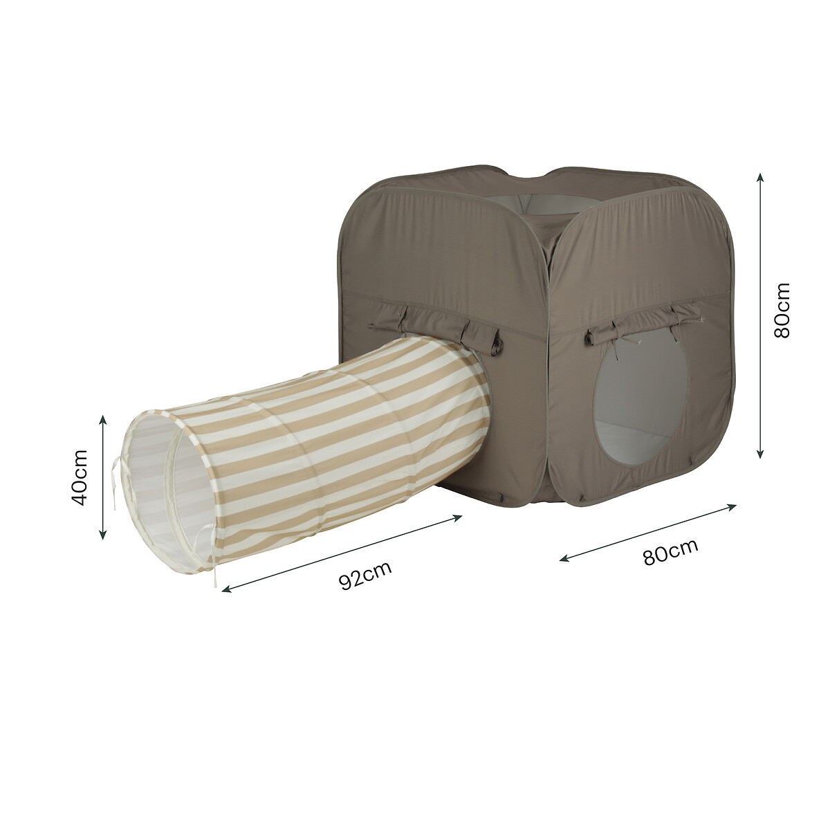 Pop Up 2-Piece Play Set taupe/beige, CUDDLECO