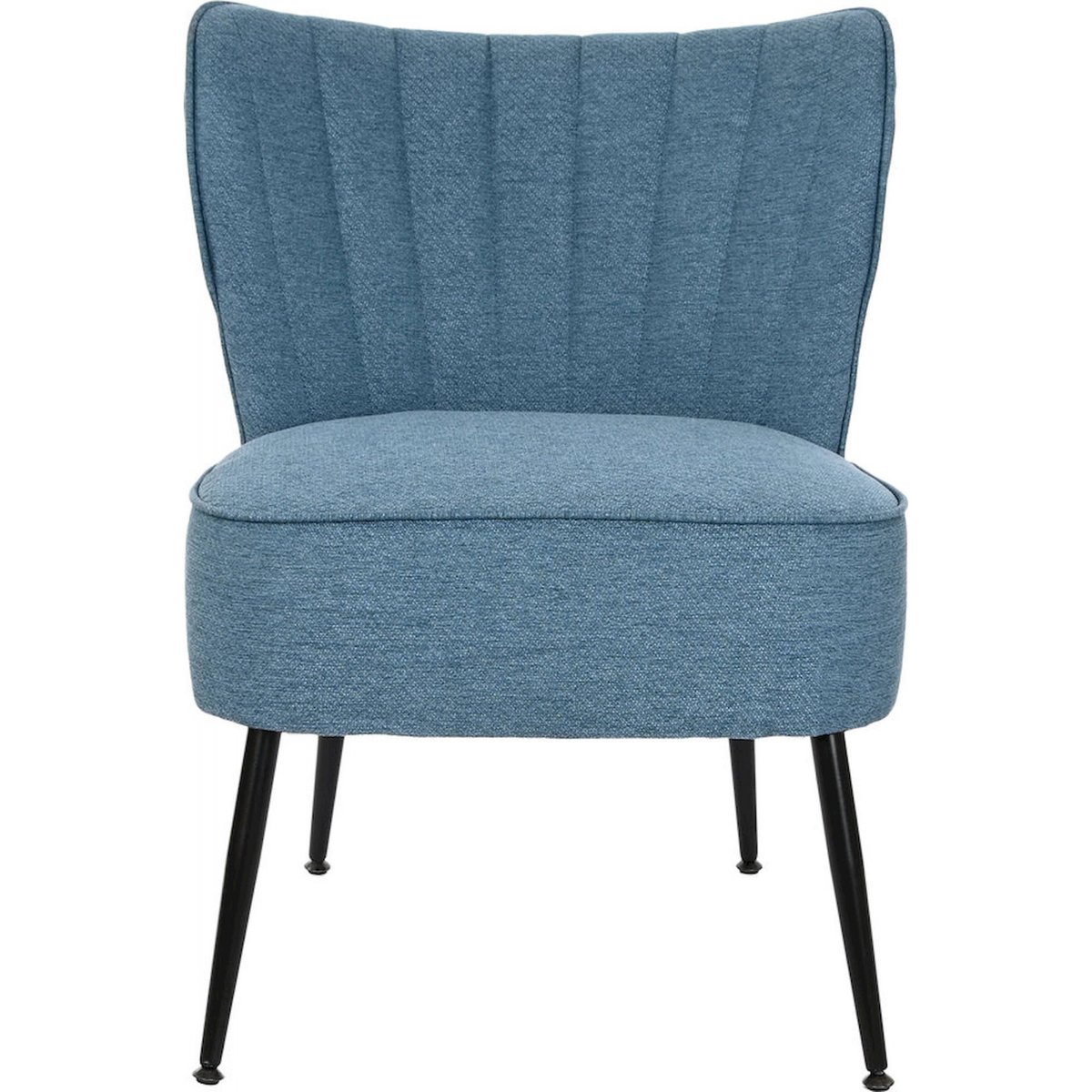 Fauteuil style élégant bleu pétrole, RECOLLECTION