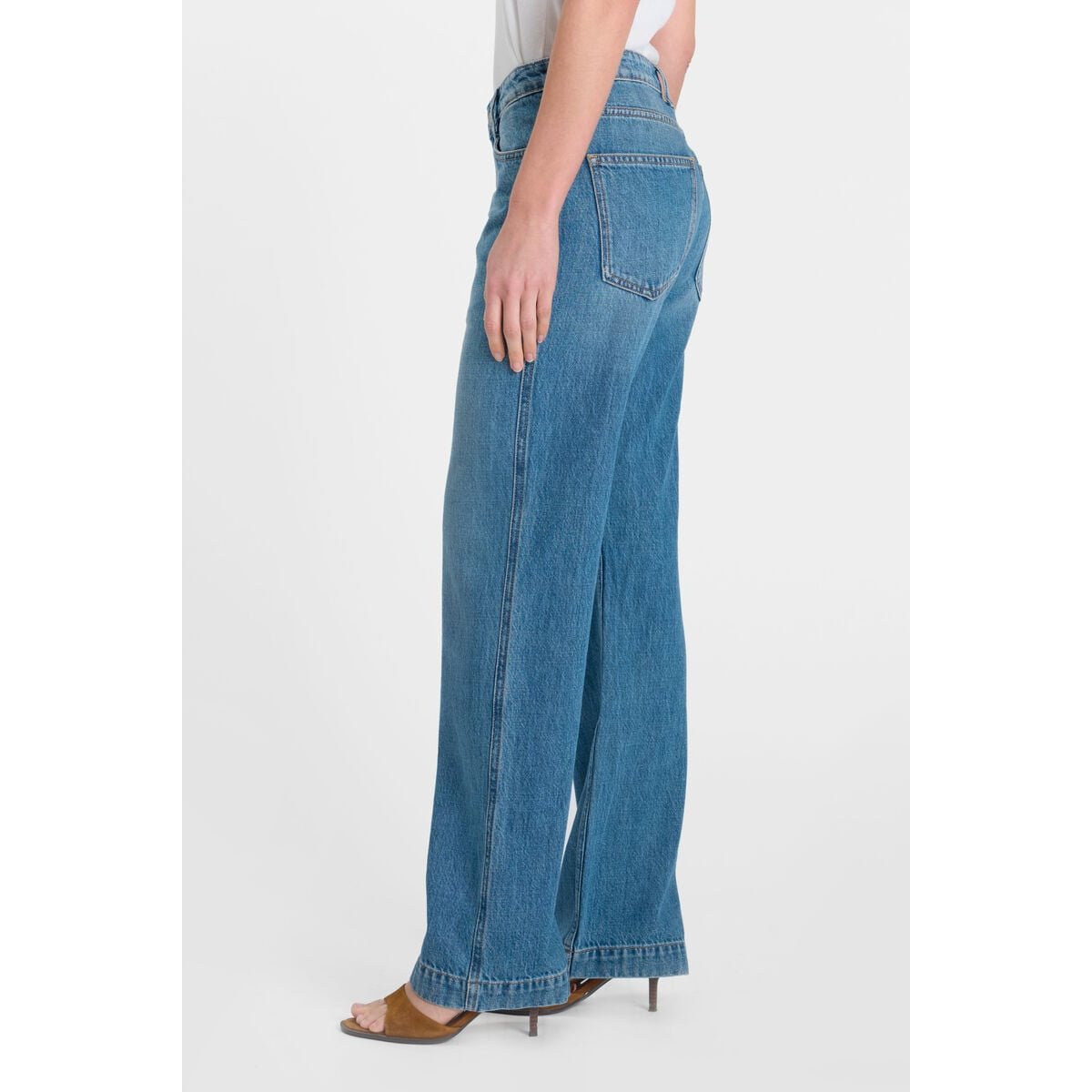 Jeans droite 300/23 regular , longueur 34 blue, LE TEMPS DES CERISES
