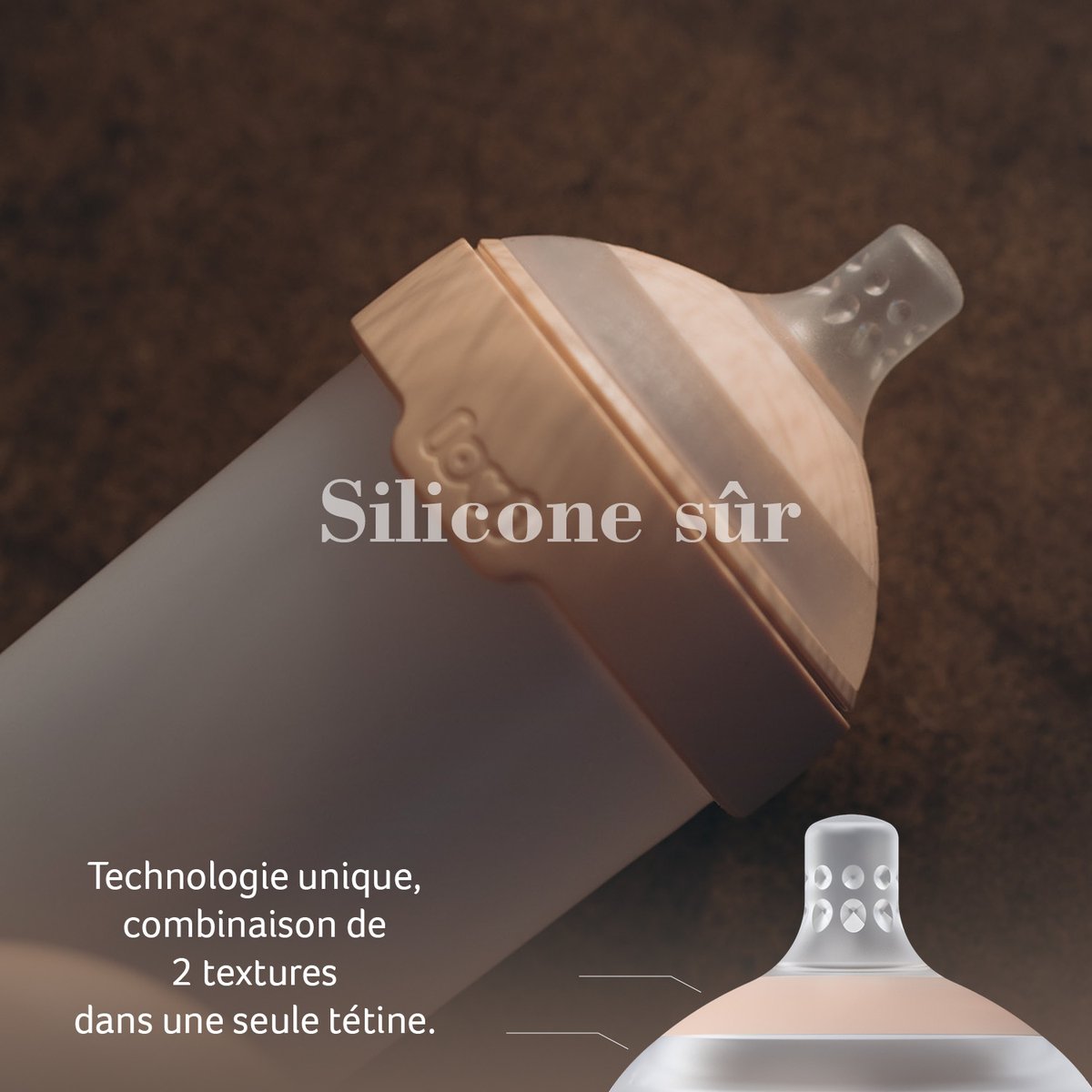 Tétine Dynamique Mammafeel MAISON SEVIRA blanc, DIFRAX
