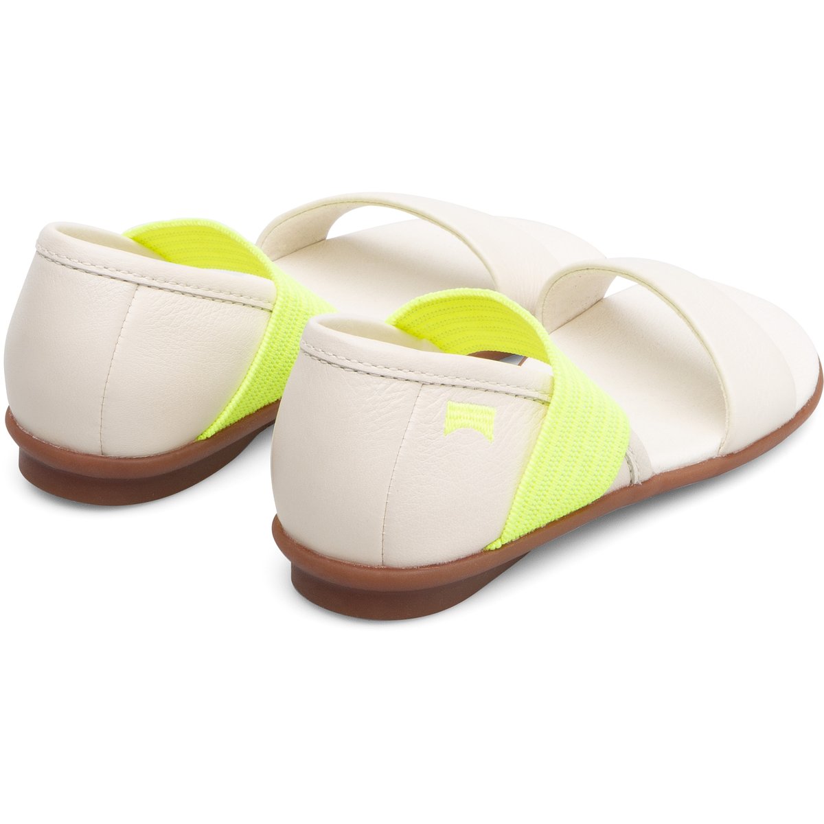 Sandales Élastiques Cuir Right Kids beige, CAMPER