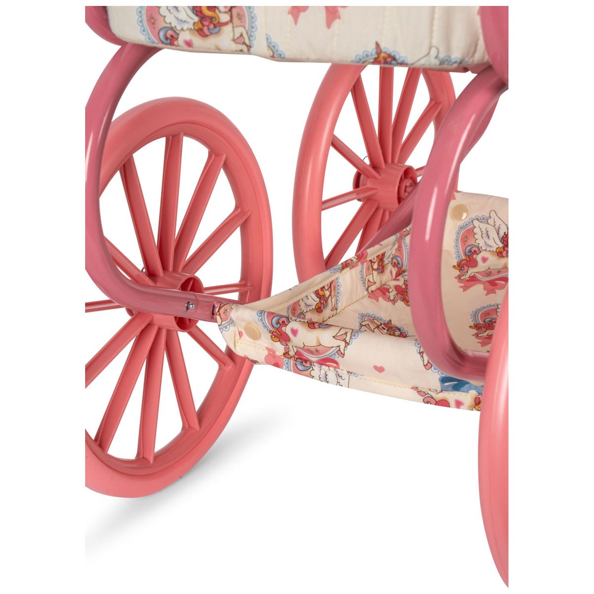Landau pour poupée rose, bleu, KONGES SLOJD