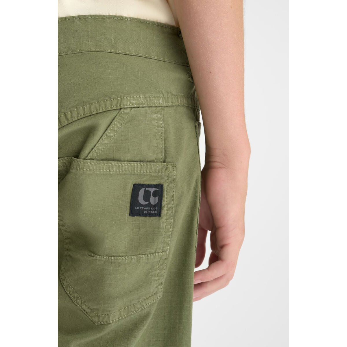 Bermuda short HAXO WO pesto, LE TEMPS DES CERISES