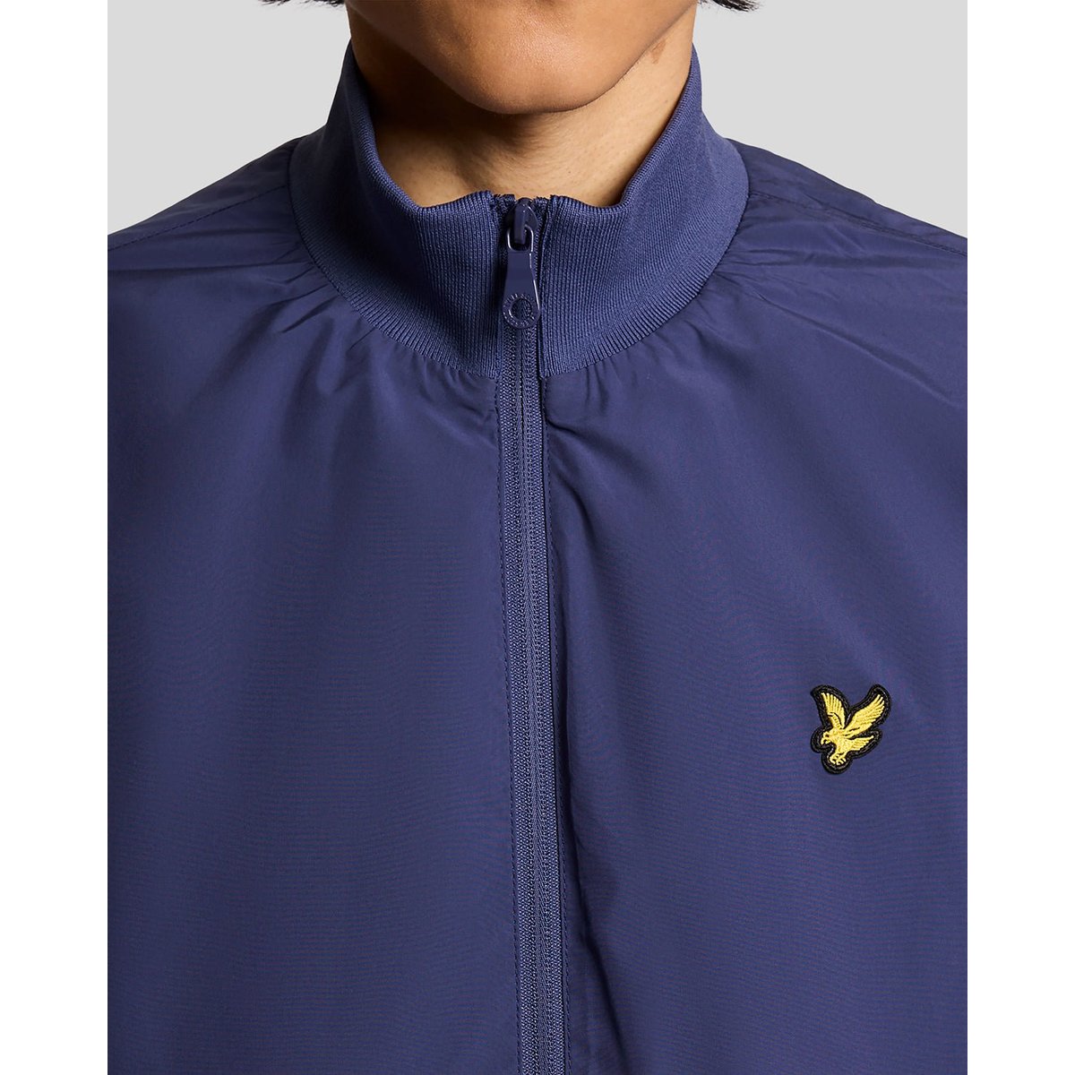 Veste shell col cheminée bleu intense marine, LYLE & SCOTT