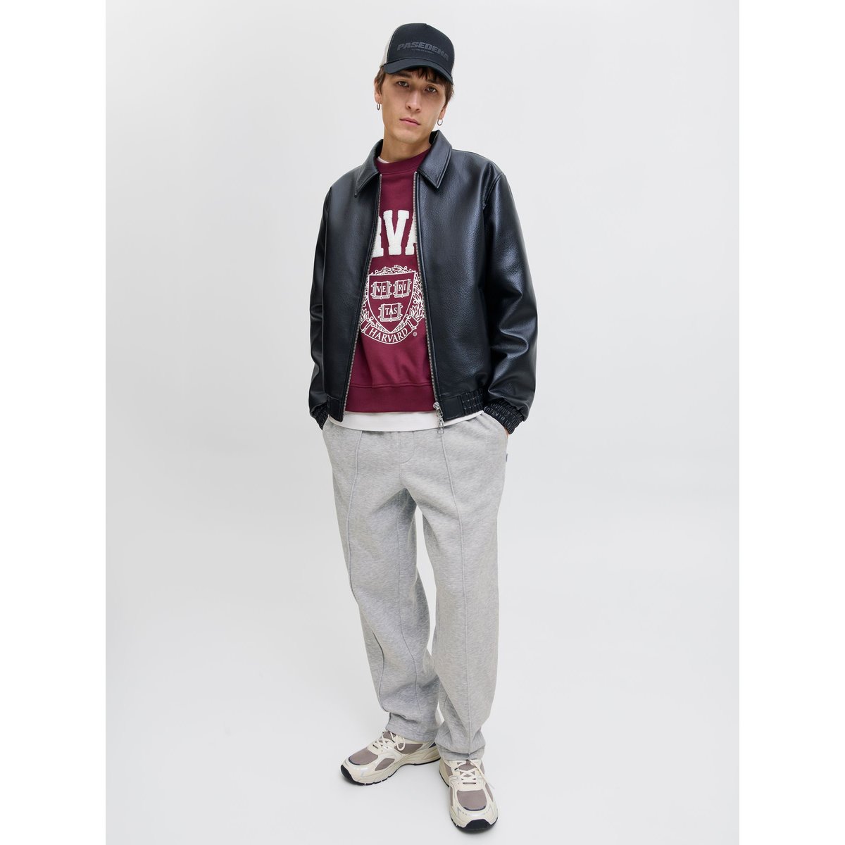 Pantalon De Survêtement grise - light grey melange, JACK & JONES