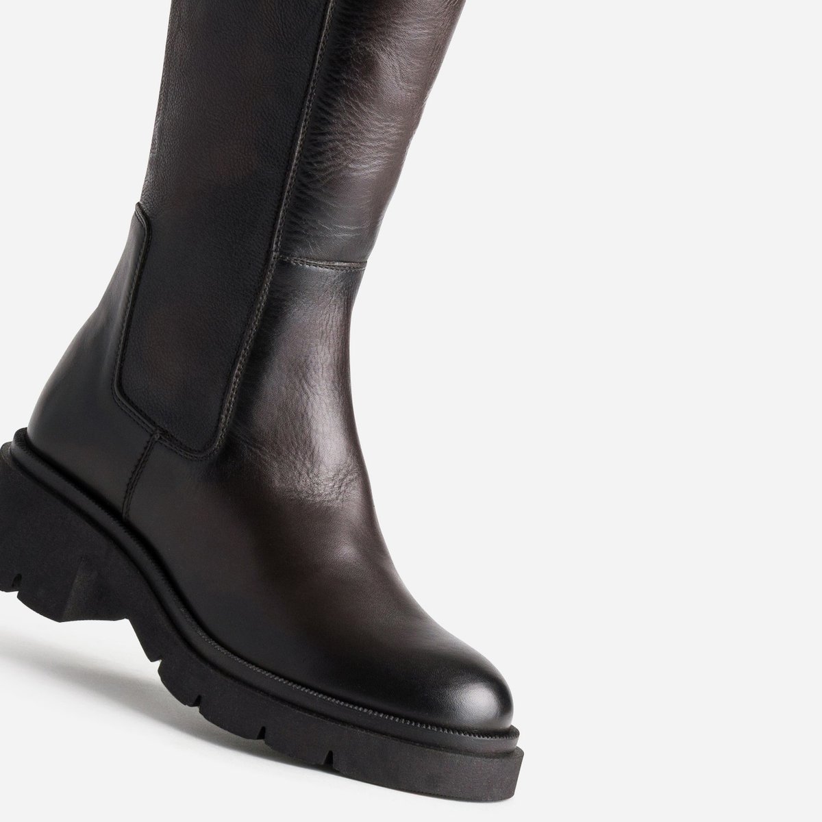 Botte À Talon en cuir MAELI marron, ERAM