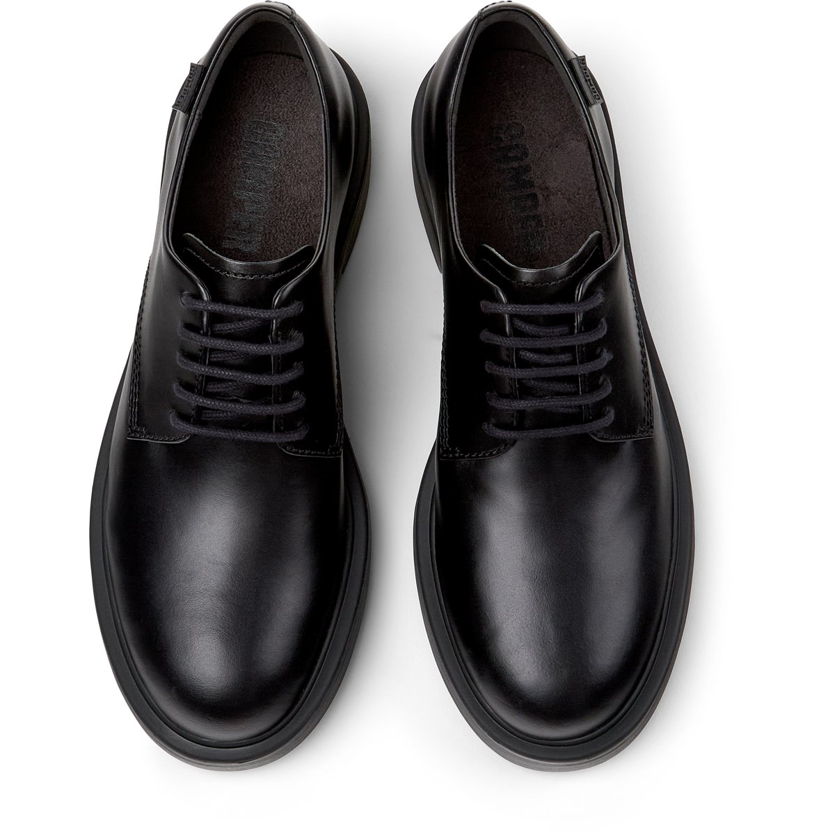 Derbies Dean cuir noir, CAMPER