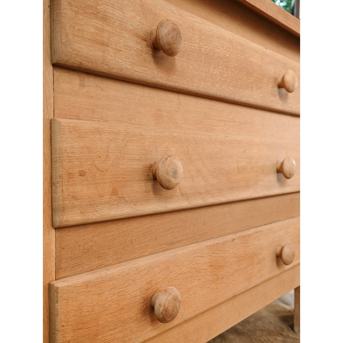 Adorable commode en bois clair Garance N°759 - Bon état bois clair, DEBONGOUT