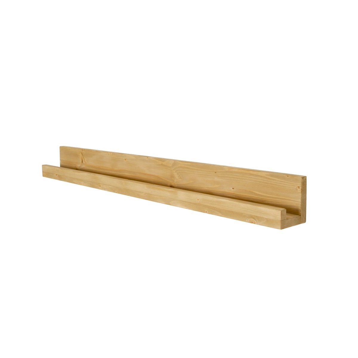 Étagère murale en bois naturel 100 cm - JAHA olivier, HANNUN