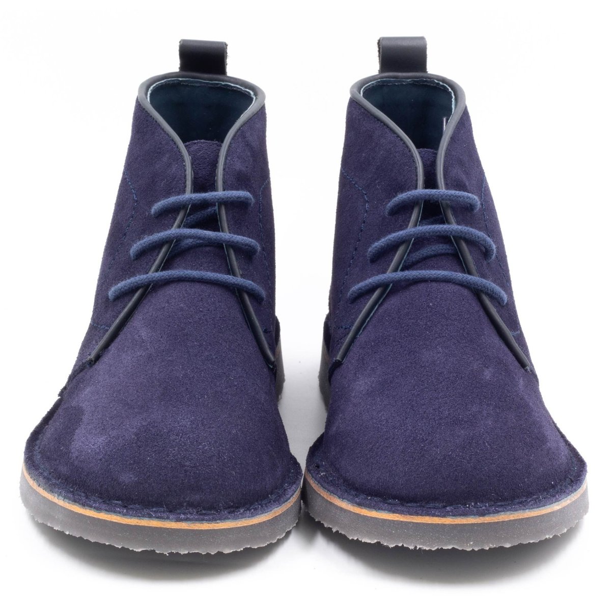 Boni Maxime - Chaussures enfant en cuir à lacet bleu marine, BONI&SIDONIE