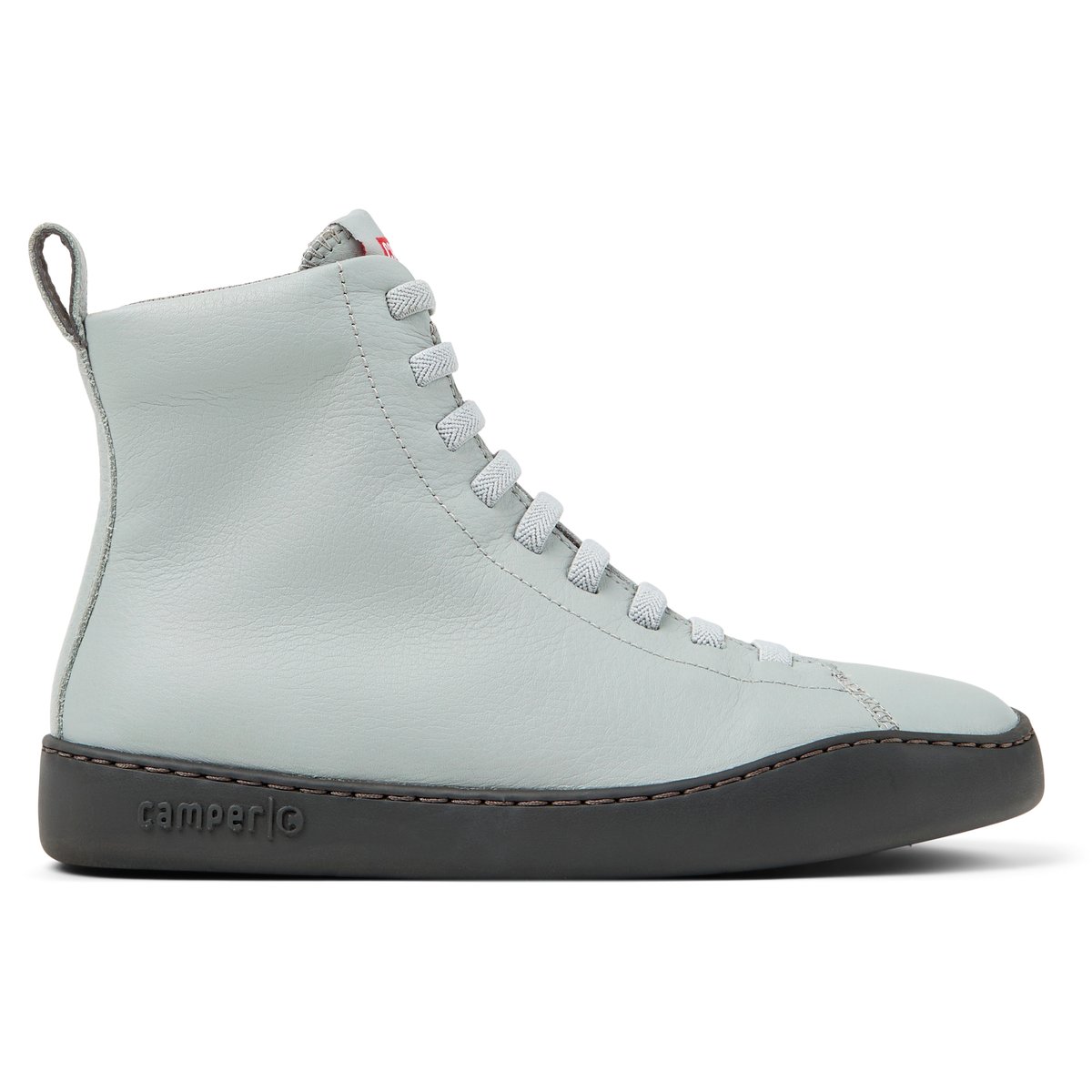 Sneaker-Bootie Peu Touring Smooth Leather gris pastel, CAMPER