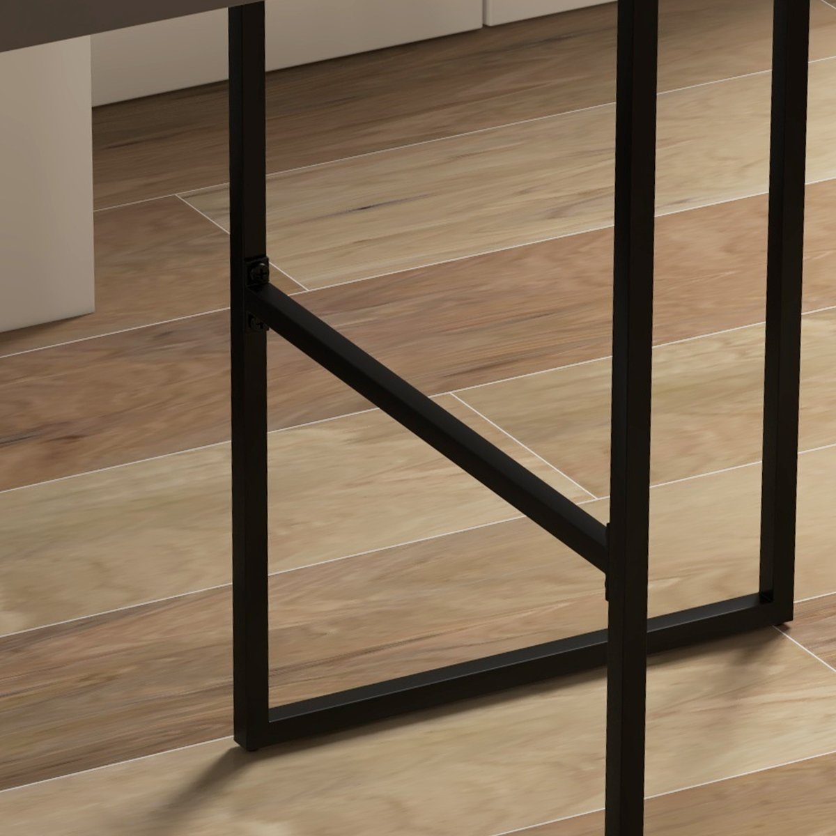 Tabouret de bar Acier Noir noir, HOMCOM