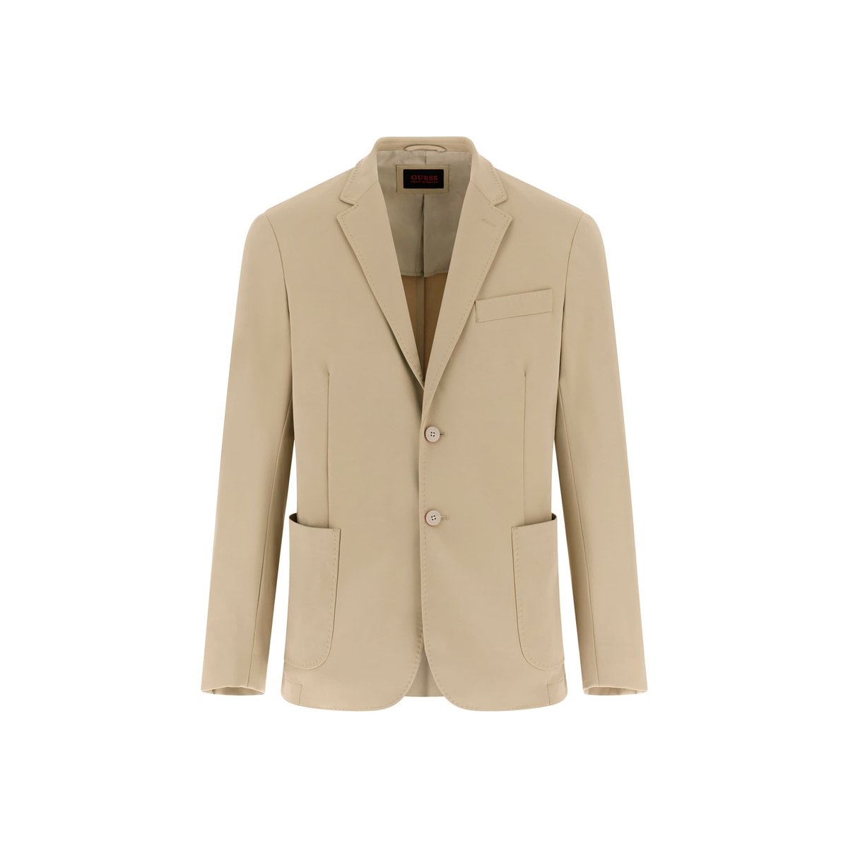 Blazer À Un Bouton beige, GUESS