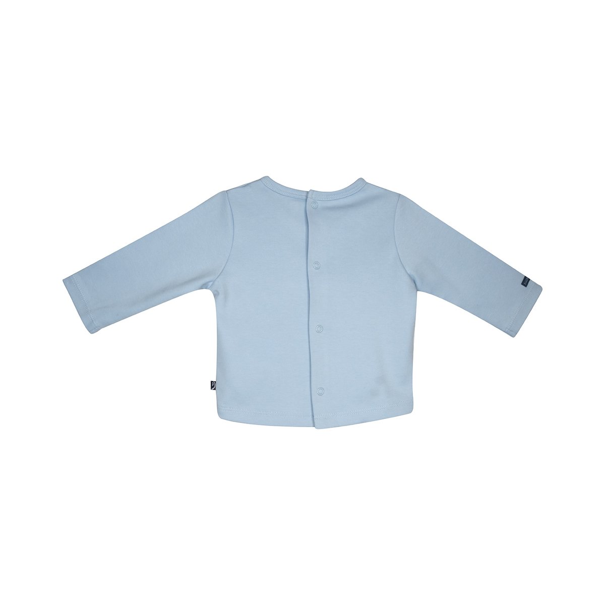 Tshirt pantalon bavoir mio maille bebe bleu, SUCRE D'ORGE