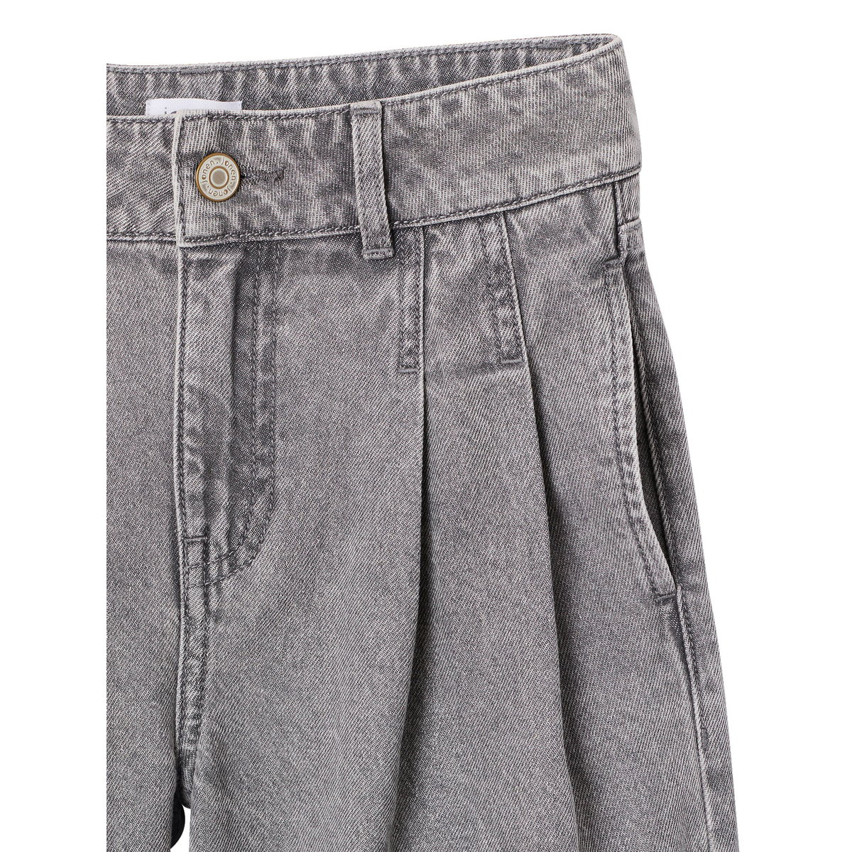 Jean large denim gris, JONEN