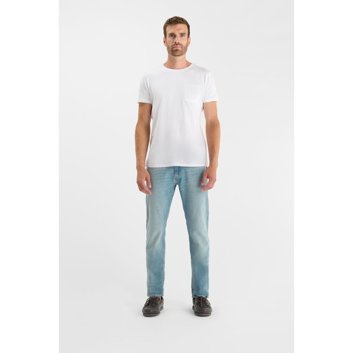 Jeans droite 800/12, longueur 34 blue, LE TEMPS DES CERISES
