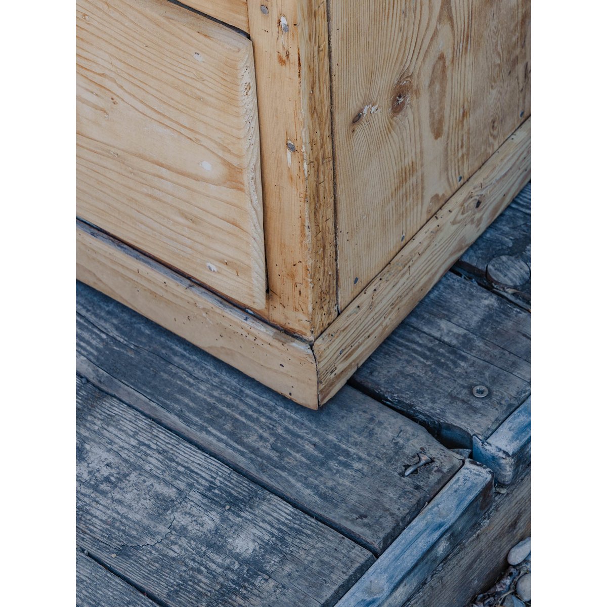 Meuble de métier à 12 casiers en bois Fernand N°391 - Bon état bois clair, DEBONGOUT