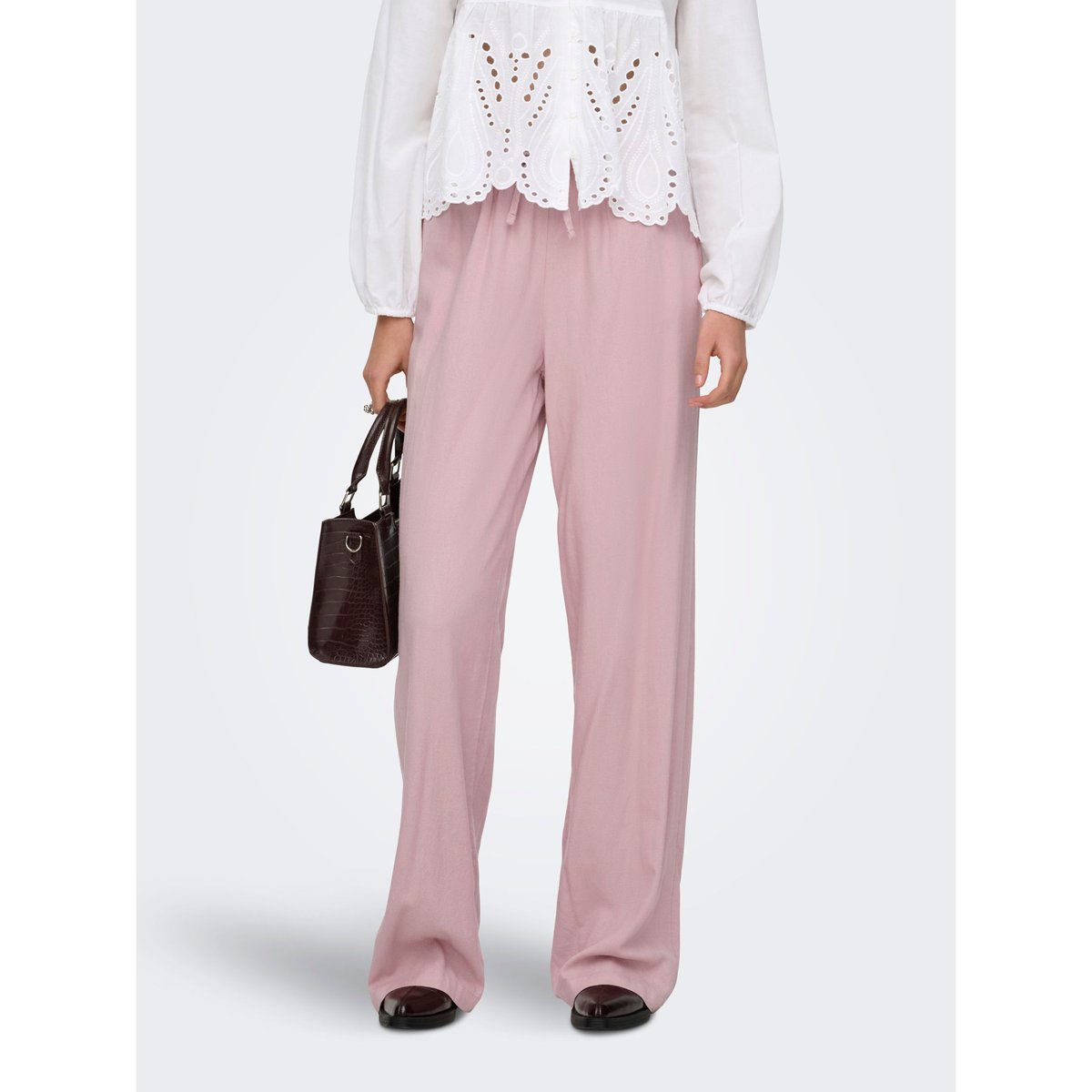 Pantalon burnished lilac, ONLY