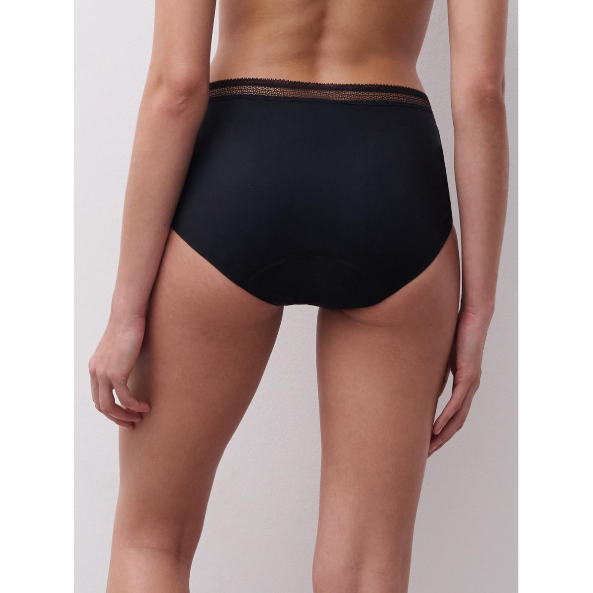 Culotte menstruelle flux abondant noir, CHANTELLE