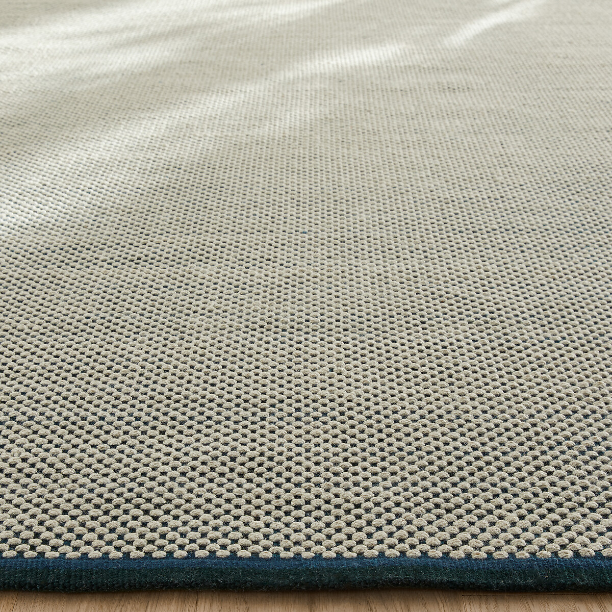 Seura Hand Woven Recycled Polyester Rug green/white/blue, AM.PM