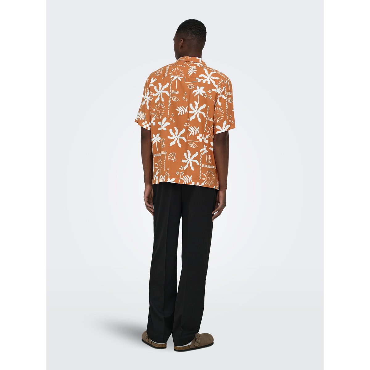 Chemise raw sienna, ONLY & SONS